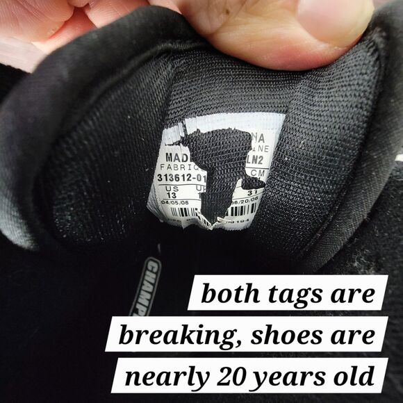 Nike Speed Sweep VI Wrestling Shoes Sneakers 313612-011 Black White Mens Size 13 - Picture 16 of 16